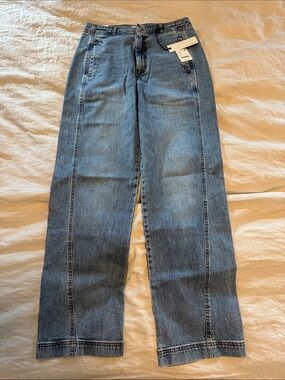 Habitual Straight-Leg Jeans in Light Blue Denim Size 8/29